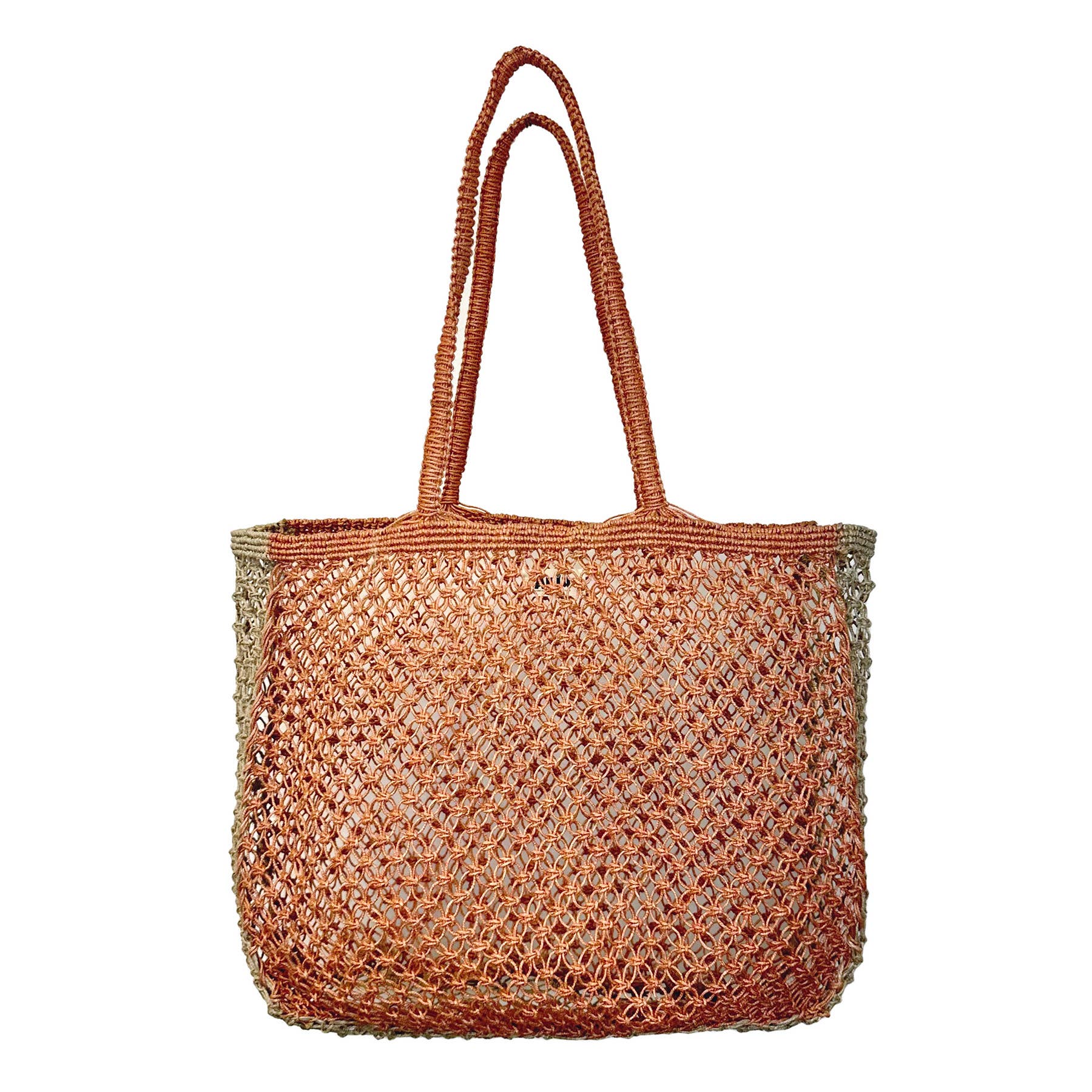 Kai Solid Color handcrafted Beach Bags made with jute