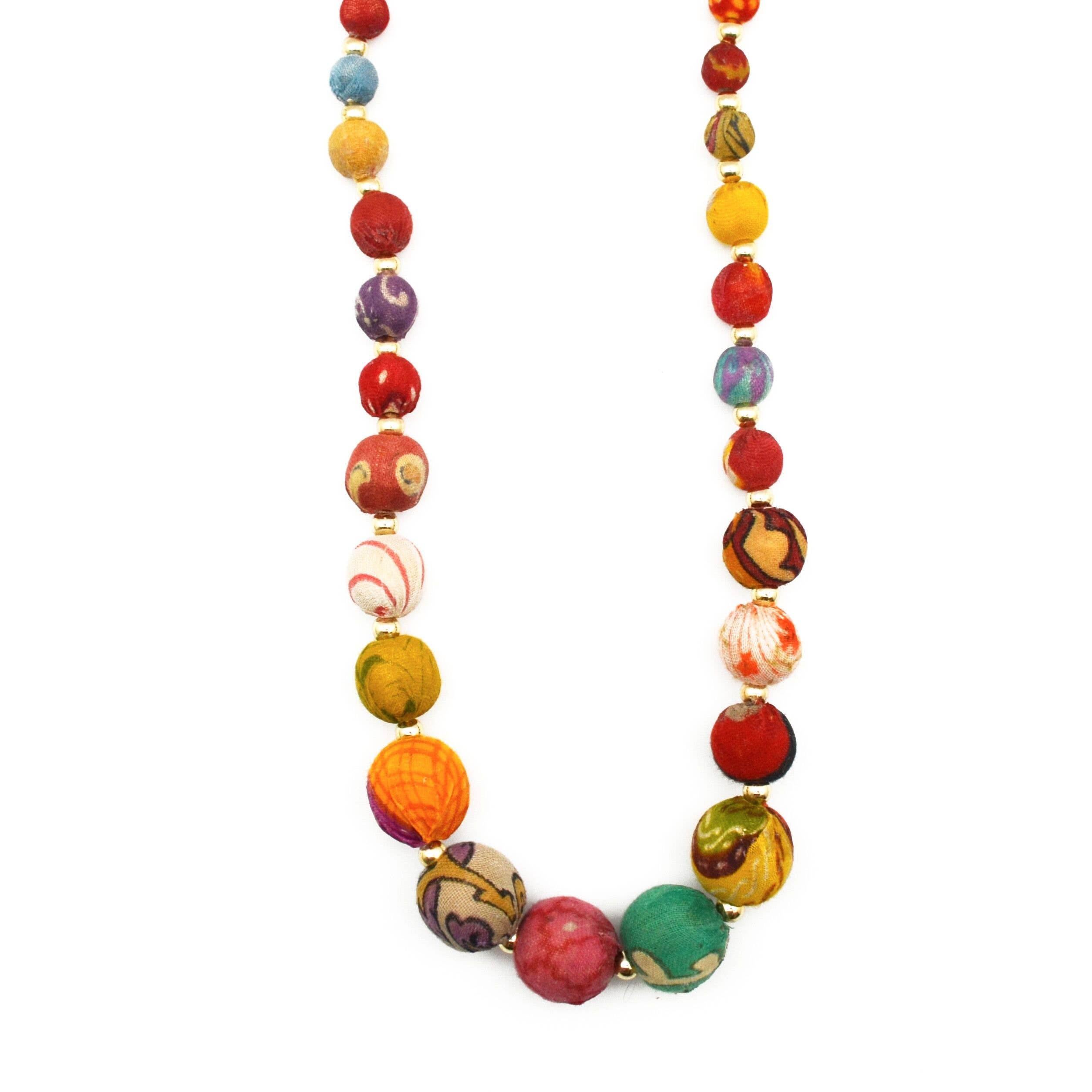 Aasha Kantha Handcrafted Graduated Beads Necklace