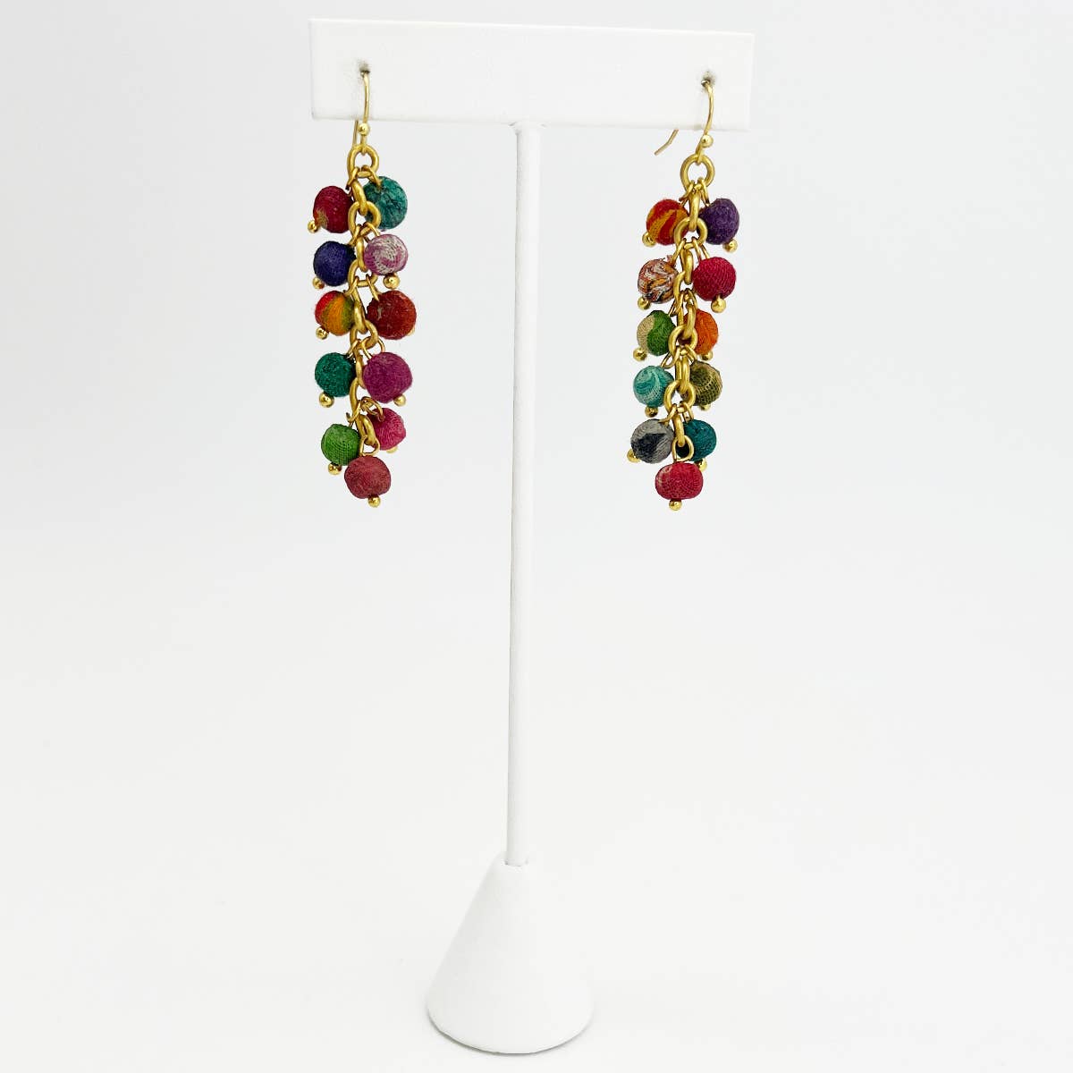 Aasha Waterfall Beaded Earrings