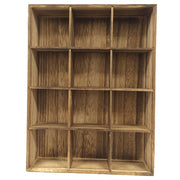 12 Compartment Wooden Tray