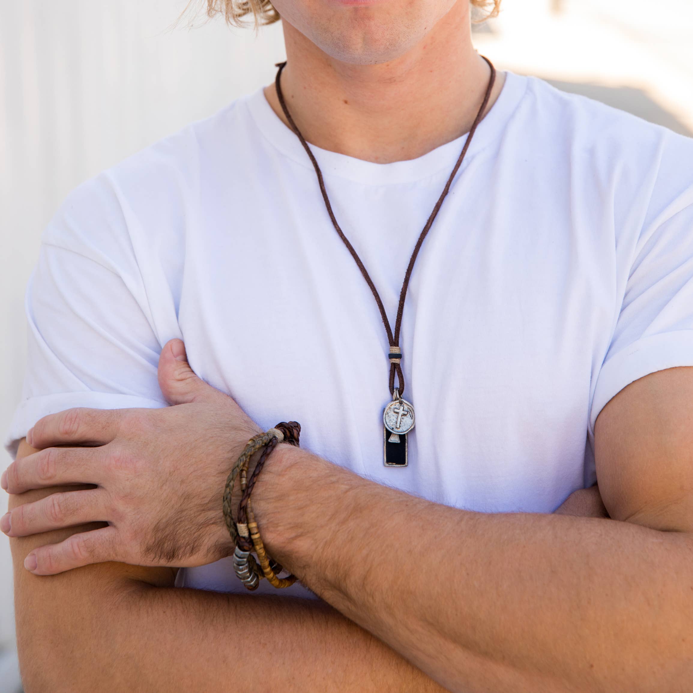 Aadi Men's Collection 16 Assorted Necklaces without Display