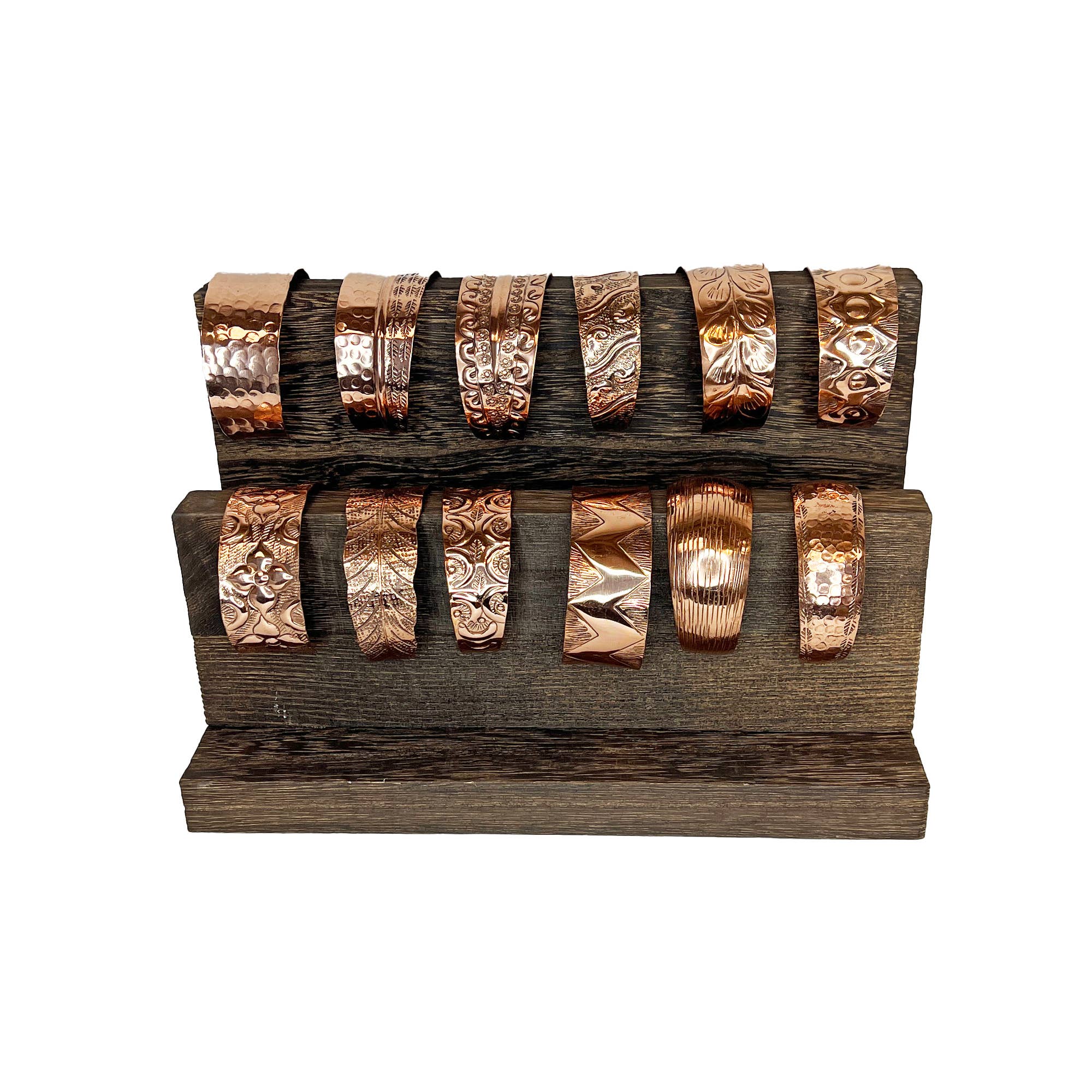 Handcrafted Pure Copper Cuff Bracelet Prepack  (no Display)