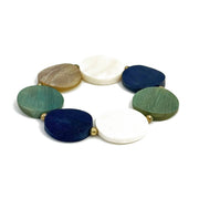 Omala Azure Coast Bracelet - Disc Cool Multi